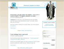 Tablet Screenshot of blog.netina.pl